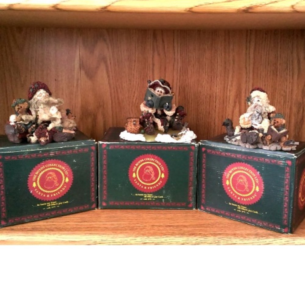 Vintage Boyds Bears Santa & Friends Limited 1st Ed